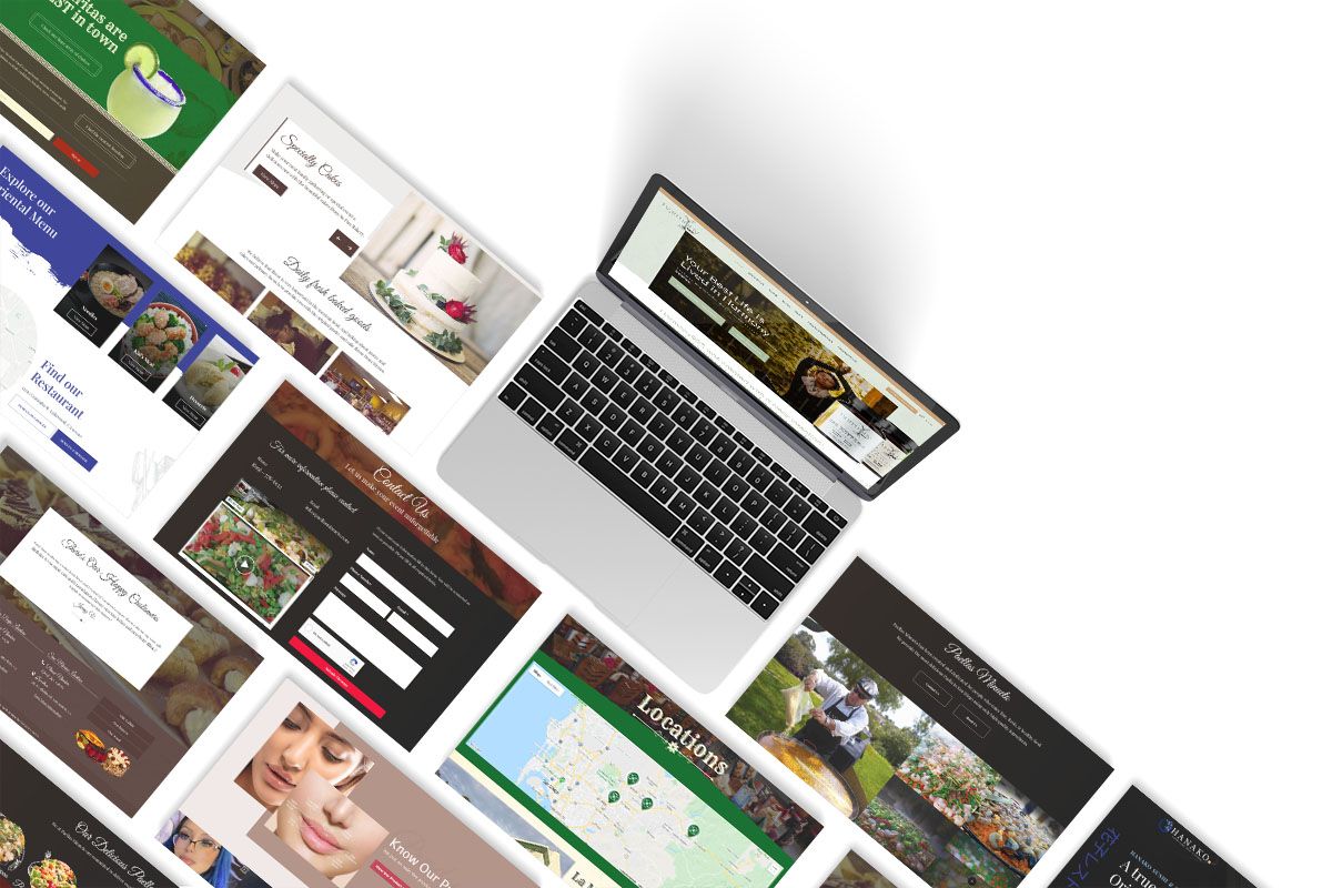 screens from WEBSY websites